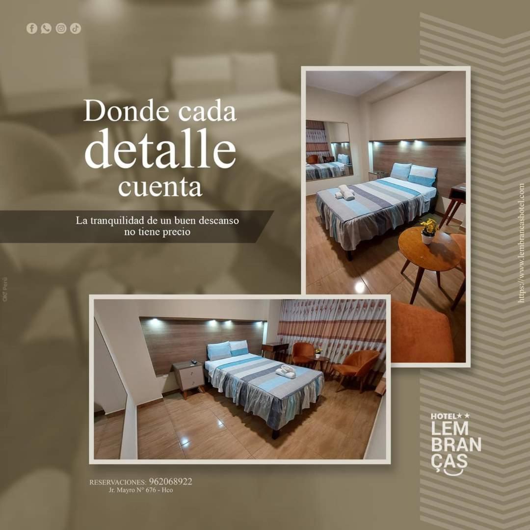 Lembrancas Hotel Huánuco المظهر الخارجي الصورة